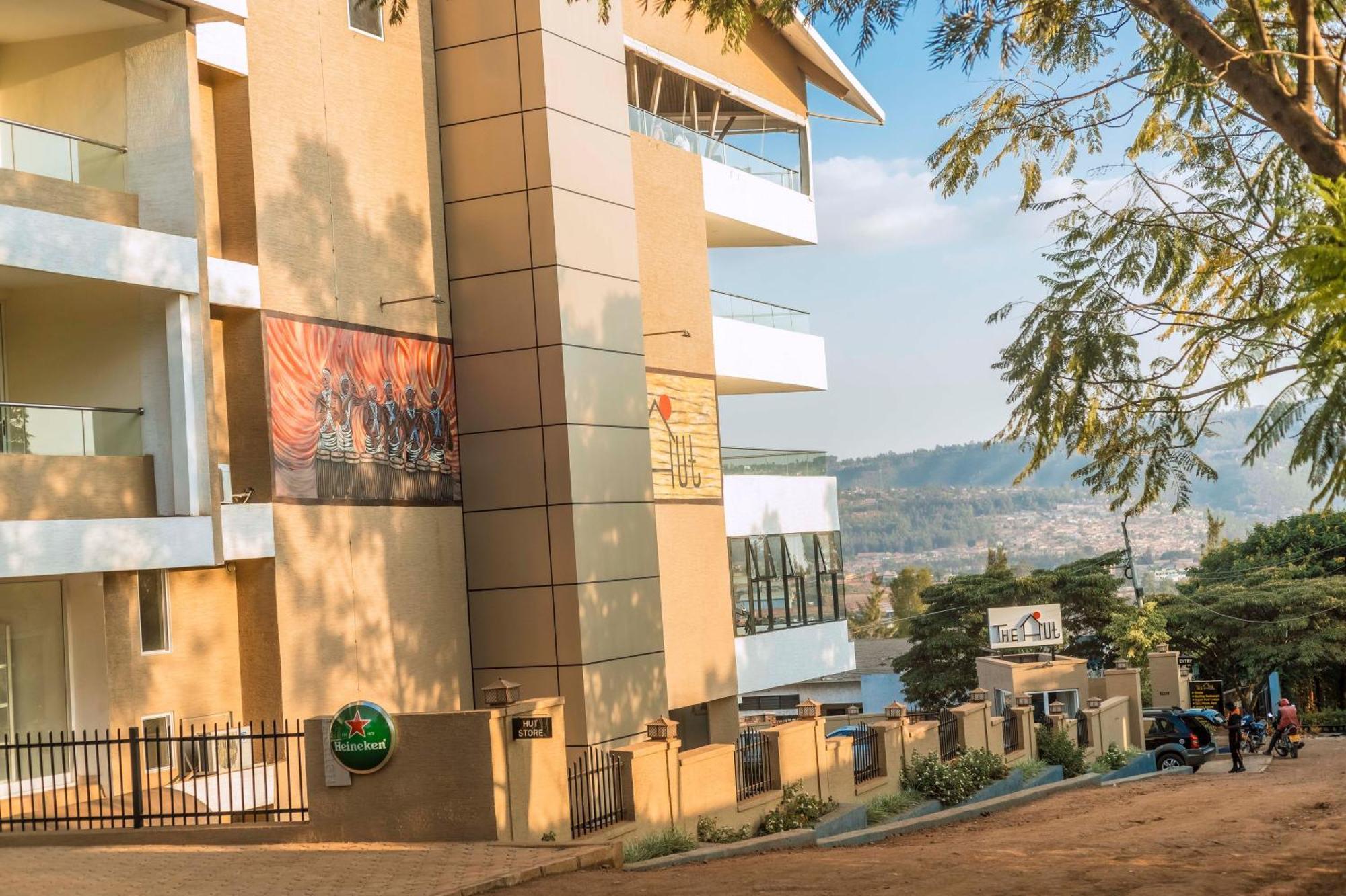 The Hut Restaurant & Boutique Hotel Kigali Exterior photo